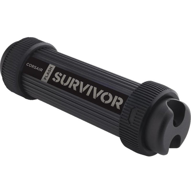 Corsair 32GB Survivor Stealth USB3.0 Flash Drive Aluminum Military Style Design Rugged Waterproof To 200m Vibration & Sock Resistant Windows Mac Linux