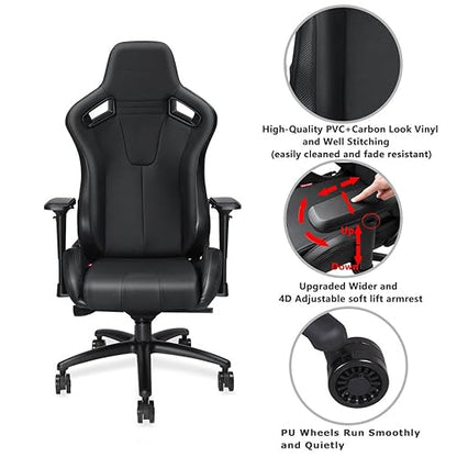 ANDA SEAT Dark Knight Premium Gaming Chair Black