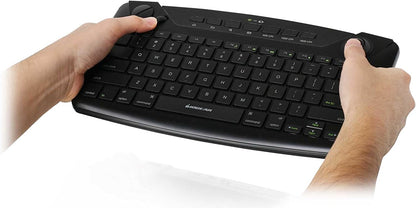 IOGEAR Smart TV Wireless Keyboard w/Trackball - 2.4GHz Offers Range Up to 35 ft - Left/Right Mouse Buttons - Xbox - PS4 - Roku - Apple TV - Smart TV - GKB635W
