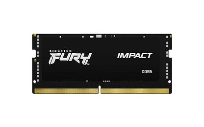Kingston Fury Impact 32GB (2x16GB) 5600MT/s DDR5 CL40 Laptop Memory Kit of 2 | Lower Power Comsumption | Intel XMP 3.0 | Plug N Play | KF556S40IBK2-32