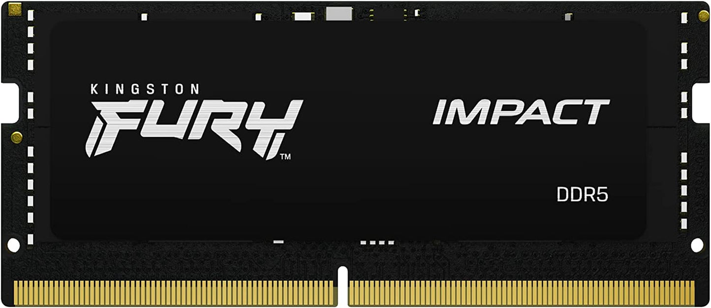 Kingston 8GB 4800MT/s DDR5 CL38 SODIMM Fury Impact