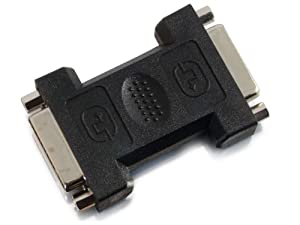 C2g/ cables to go C2G 18403 DVI-I Female to Female Coupler, Black