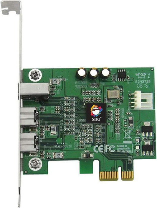 SIIG FireWire 800 3-Port PCIe - FireWire adapter - PCIe - Firewire, FireWire 800 - 3 ports