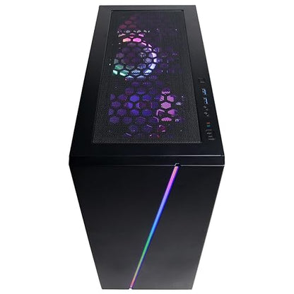 CyberpowerPC Gamer Supreme Liquid Cooled Gaming Desktop Computer, Intel Core i7-13700F 2.1GHz, 16GB RAM, 2TB SSD, NVIDIA GeForce RTX 4060 8GB, Windows 11 Home, Black