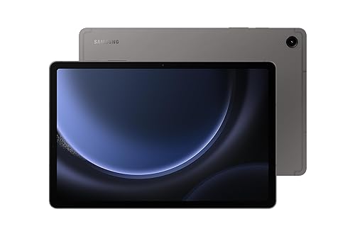 Samsung Galaxy Tab S9 FE Grey 6GB RAM 128GB Storage Android Tablet, 10.9 90 Hz Screen, IP68 Rating, 45W Fast Charging battery (CAD version and Warranty) Grey 128GB S9 FE Tab Only