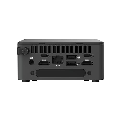 ASUS NUC 13 Pro Tall Barebone Kit with Intel 13th Gen Core i5-13420H, Up to 64GB DDR4 RAM, Triple Storage Design, Thunderbolt™ 4, Wi-Fi 6E & Bluetooth 5.3, with VESA Mount Included NUC 13 Pro|Core i5-13420H Barebones|Tall