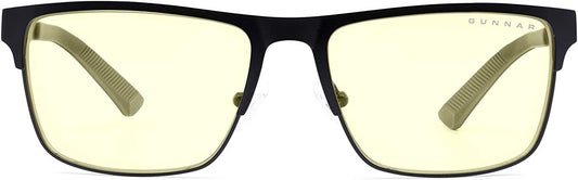 Gunnar optiks Blue Light Glasses | Pendleton Slate/Amber by GUNNAR | Patented 65% Blue Light Protection, 100% UV Light, Anti-Reflective, Protect &amp; Reduce Eye Strain &amp; Dryness