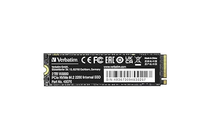 Verbatim Vi3000 PCIe NVMe M.2 SSD 2TB