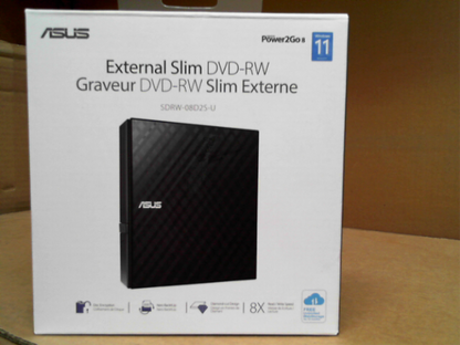 OPEN BOX - Asus Odd Sdrw-08d2s-U/B/G/Aci/As