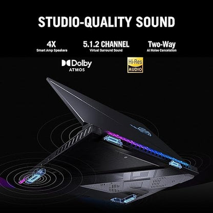 ASUS ROG Strix G18 Gaming Laptop, 18" Nebula 16:10 240Hz QHD, Intel 24-Core i9-14900HX, GeForce RTX 4080, 32 GB DDR5, 2 TB SSD, Backlit Keyboard, Wi-Fi 6E, Windows 11 Pro, with Designed Accessories