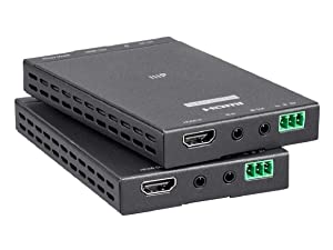 Monoprice Blackbird 4K Pro HD BaseT Extender Kit, IR, 70m with PoC, RS232, HDCP 2.2 1080p Kit
