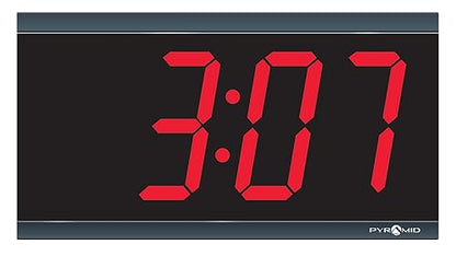 Pyramid 4-Inch 4 Digit Stand Alone Clock (DIG-4B)