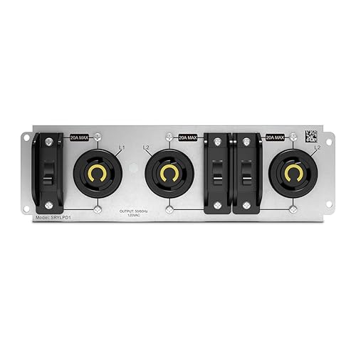 APC by Schneider Electric Backplate Kit with 3x NEMA L5-20R Outlets for Smart-UPS Modular Ultra - 3 x NEMA L5-20R - 20 A