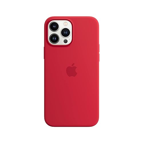 Apple iPhone 13 Pro Max Silicone Case with MagSafe - (Product) RED (PRODUCT)RED