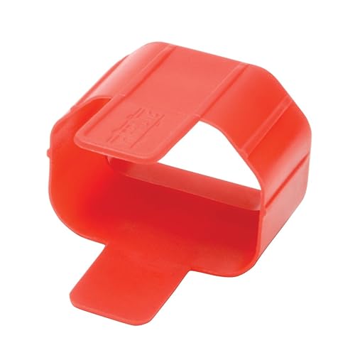 Tripp Lite Eaton Series Plug-Lock Inserts (C14 power cord to C13 outlet), Red, 100 pack