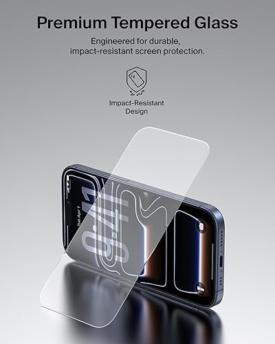 Belkin ScreenForce TemperedGlass Screen Protector for iPhone 17 Pro Max