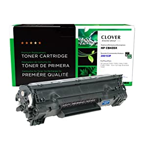 Clover imaging group Clover Remanufactured Toner Cartridge Replacement for HP CB435A | Black | Extended Yield