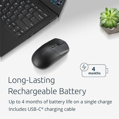 Kensington MY430 EQ Rechargeable Mouse, Multi-Device, Programmable Buttons (K75507WW)