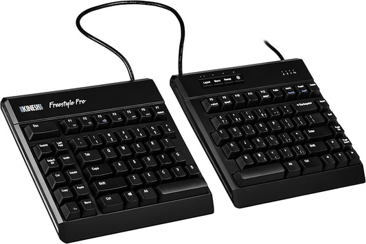Kinesis Freestyle Pro Ergonomic Keyboard (Mechanical, Programmable, Adjustable) Cherry MX Brown