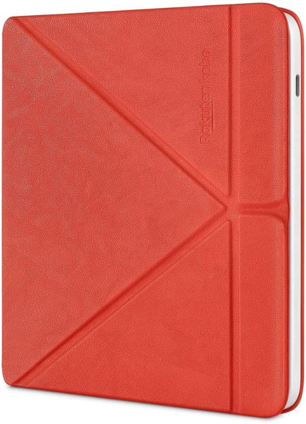 Kobo Libra 2 SleepCover Case | Poppy Red | Sleep/Wake Technology &amp; Libra 2 SleepCover Case | Slate Blue | Sleep/Wake Technology | Built-in 2-Way Stand | Vegan Leather