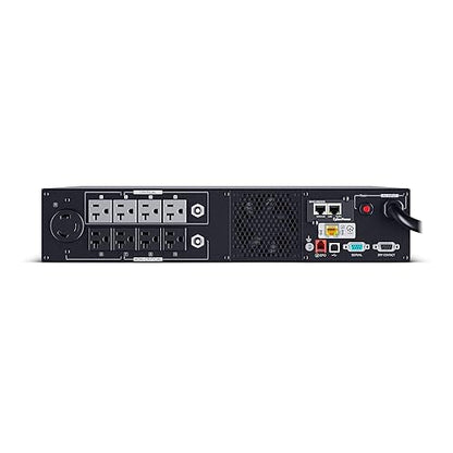 CyberPower PR3000RT2UCN Smart App Sinewave UPS System, 3000VA/3000W, 8 Outlets, 2U Rack/Tower, AVR, RMCARD205 Pre-Installed, Built-in Cloud Monitoring Network Card 3000VA