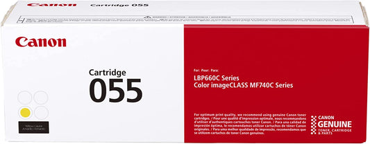 Canon® 055 Yellow Toner Cartridge, 3013C001 Yellow Standard