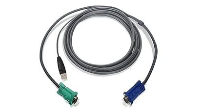 IOGEAR USB KVM Cable, 10 Feet (G2L5203U) USB KVM 10 Feet