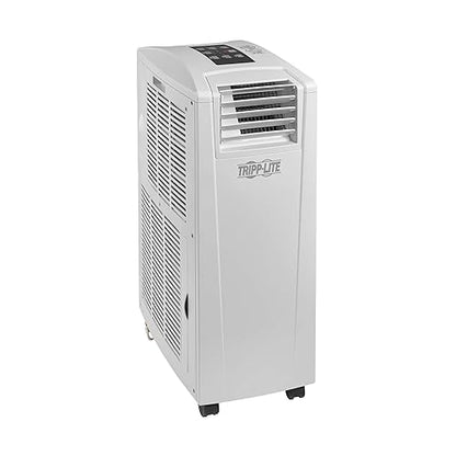 Tripp Lite Portable Air Conditioner with Ionizer & Air Filter for Labs, Offices, Server Racks & Spot Cooling - Self-Contained AC Unit, 12,000 BTU (3.5kW), 120V, White, 2-Year Warranty (SRCOOL12KWT) 12K BTU with Ionizer & Air Filter