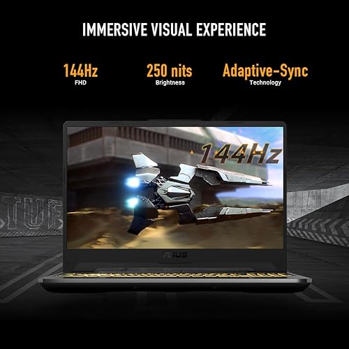 ASUS TUF Gaming A15 Gaming Laptop, 15.6” FHD 16:9 144Hz Display, AMD Ryzen™ 5 7535HS Processor, NVIDIA® GeForce RTX™ 3050, 16GB DDR5, 512GB PCIe® Gen 4.0 SSD, Wi-Fi 6, Windows 11 Home, FA506NC-DS53 RTX3050