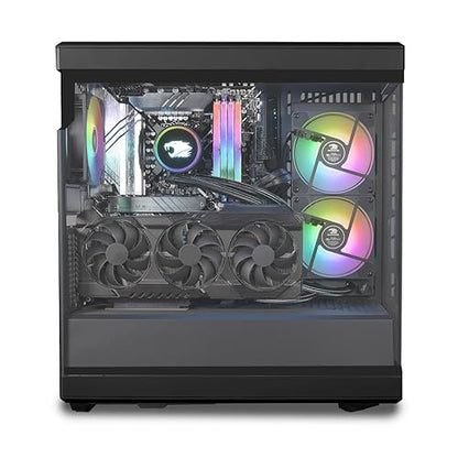 iBUYPOWER - Y40 Gaming Desktop - Intel Core i7-13700KF - NVIDIA GeForce RTX 4070 12GB - 32GB DDR5 RAM - Z790 Motherboard - 1TB NVMe SSD - Black