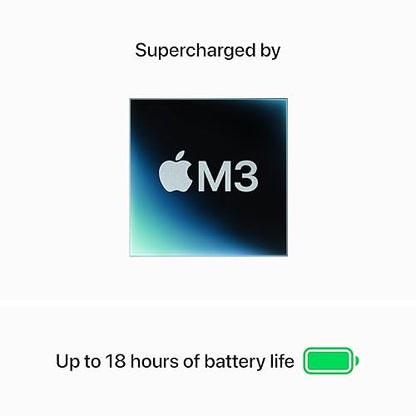 Apple 2024 MacBook Air 15-inch Laptop with M3 chip: Built for Apple Intelligence, 15.3-inch Liquid Retina Display, 24GB Unified Memory, 512GB SSD Storage; Space Grey, English English 24GB Unified Memory / 512GB Storage Space Grey