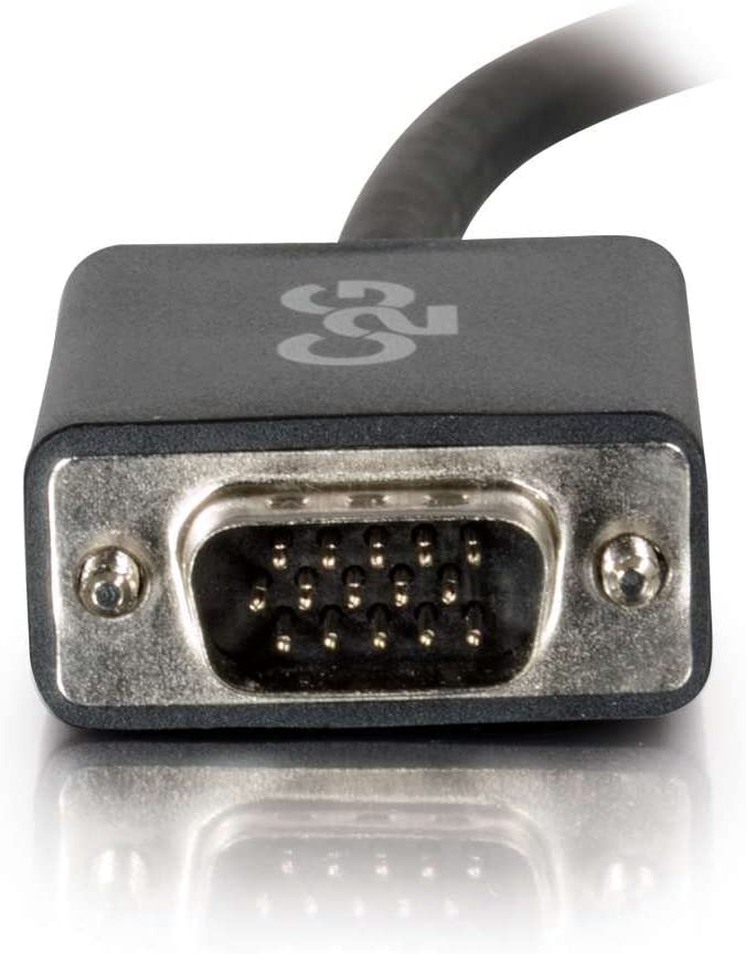 C2g/ cables to go C2G Display Port Cable, Display Port to VGA, Male to Male, Black, 6 Feet (1.82 Meters), Cables to Go 54332 DisplayPort To VGA - 6 Feet Black