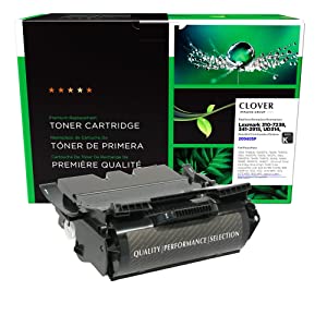Clover imaging group Clover Remanufactured Toner Cartridge Replacement for Lexmark T640/T642/T644/T646/X642/X644/X646 | Black | Extra High Yield Black 32,000