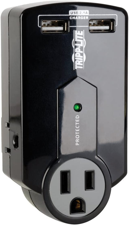 Tripp Lite SK120USB Protect It 3-Outlet Surge Protector with USB Ports