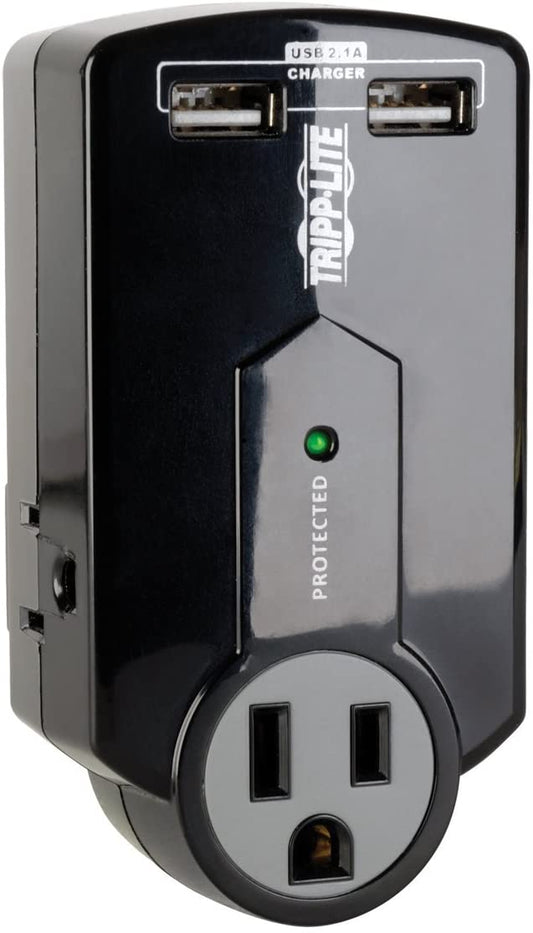 Tripp Lite SK120USB Protect It 3-Outlet Surge Protector with USB Ports