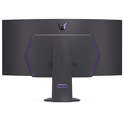 LG 45'' Ultragear™ OLED 800R Curved Gaming Monitor WQHD with 240Hz Refresh Rate 0.03ms Response Time 45