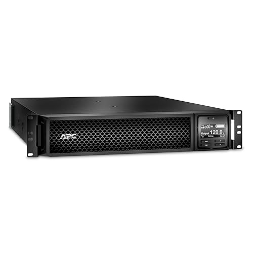 APC UPS 1500VA Smart-UPS Single Phase Online Uninterruptible Power Supply, Rack Mount UPS (SRT1500RMXLA) Rack Mount 1500VA