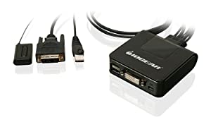 IOGEAR 2-Port DVI and DisplayPort Cable KVM Kit, GCS922DPKIT