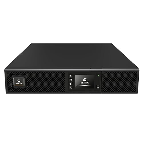 Liebert GXT5 UPS - 3000VA/2700W 120V, Online Double Conversion Rack Tower, Energy Star, Uninterruptible Power Supply, Sine Wave Battery Backup, with Network Card(GXT5-3000LVRT2UXL)