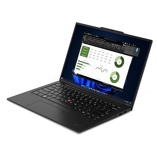 Lenovo ThinkPad X1 Carbon Gen 12 Laptop, Intel Ultra 7 165U vPro Processor, 32GB 6400MHz RAM, 2TB Gen4 SSD, 14"" WUXGA Touchscreen, 5G or 4G WWAN Mobile Broadband eSIM, Win 11 Pro,, Black