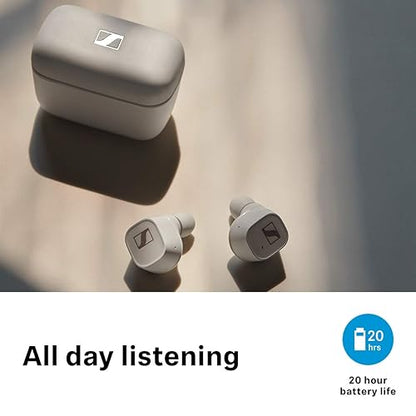 Sennheiser CX 400BT True Wireless Earbuds - Bluetooth In-Ear Headphones for Music and Calls - with Long-Lasting Battery Life and Customizable Touch Controls, black