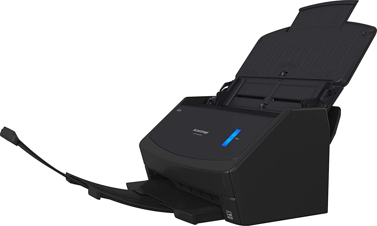 Fujitsu ScanSnap iX1400 Simple One-Touch Button Document Scanner for Mac or PC, Black ScanSnap iX1400 Black