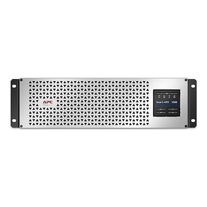 APC Smart-UPS 1500VA Lithium Ion UPS, SMTL1500RM3UCNC, Short Depth, Pure Sine Wave Rack Mount UPS with Network Card 1500VA Includes NMC UPS
