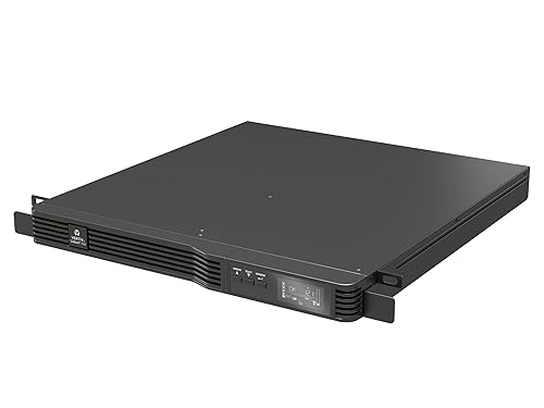 Vertiv Liebert PSI5 UPS - 1000VA 900W 120V 1U Line Interactive AVR, Rack, Lead Acid, 0.9 Power Factor, Pure Sine Wave, 2 Programmable Outlets, Power Backup with Surge Protection (PSI5-1000RM1201U)