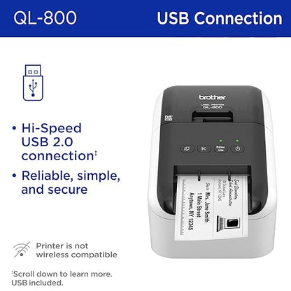 Brother QL-800 High-Speed Professional Label Printer