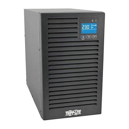 Tripp Lite by Eaton SmartOnline 230V 2kVA 1800W On-Line Double-Conversion UPS, Tower, Extended Run, Network Card Options, LCD, USB, DB9 - Tower - 4.50 Hour Recharge - 4.70 Minute Stand-by - 230 V AC Output