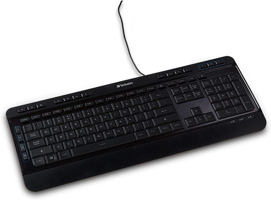 Verbatim Illuminated Wired Keyboard