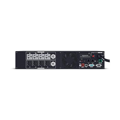 CyberPower PR2200RT2U Smart App Sinewave UPS System, 2200VA/2200W, 8 Outlets, 2U Rack/Tower, AVR