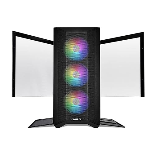 Lian Li LANCOOL II MESH RGB Mid-Tower - Case Black with Type-C - LAN2MRX.50