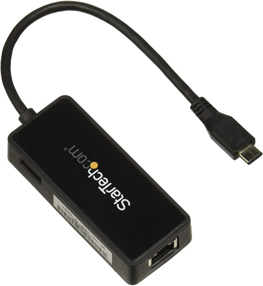 StarTech.com USB-C to Ethernet Gigabit Adapter - Thunderbolt 3 Compatible - USB Type C Network Adapter - USB C Ethernet Adapter (US1GC301AU)